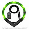 Leuchtie Premium Easy Charge LED Dog Collar Neon Green